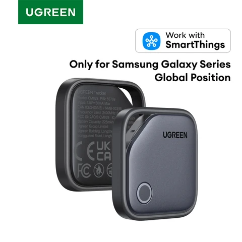 UGREEN Bluetooth-трекеры для поиска предметов, 2 шт, совместимость с Samsung SmartThings — изображение товара