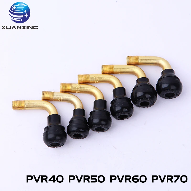 10PCS PVR40 PVR50 PVR60 PVR70 Rubber Valve Core Electric Car Tubeless Tire Valve Battery Car Elbow Motorcycle Valve Removal Tool