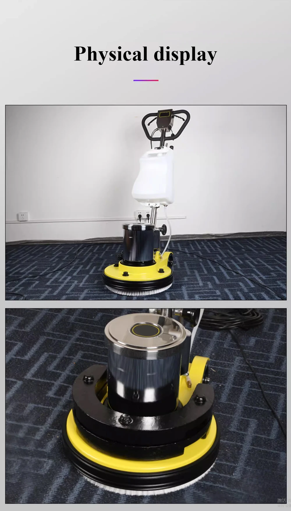 

Heavy Stone Refurbishment Machine Marble crystal surface polishing machine Hotel and large shopping center floor cleaning