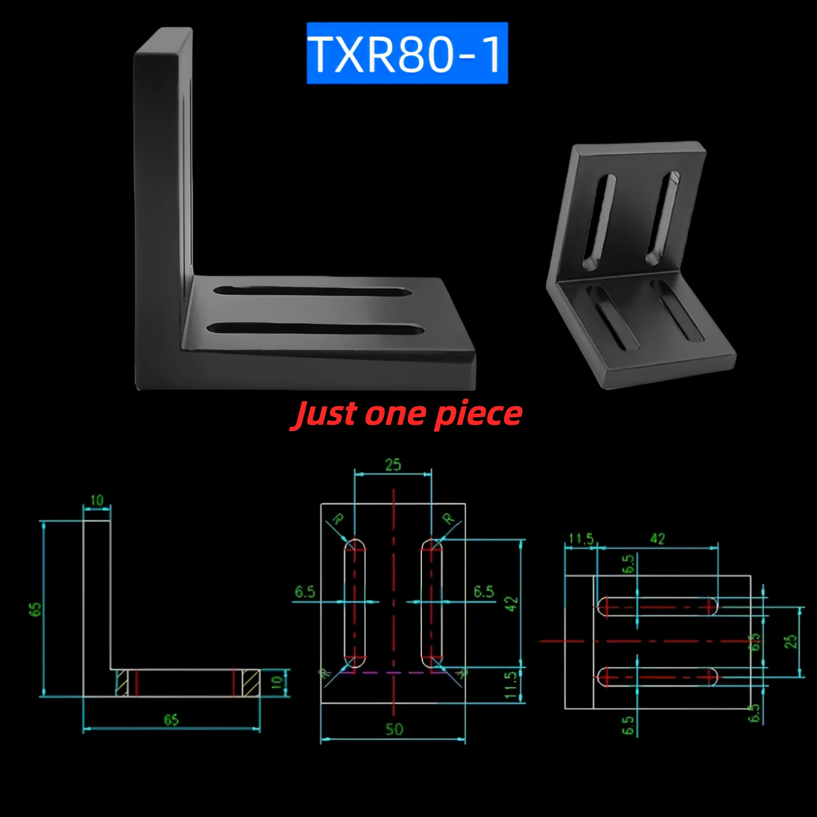 Optical right angle panel bracket, 90 degree fixed adapter plate, optical flat plate experimental equipment