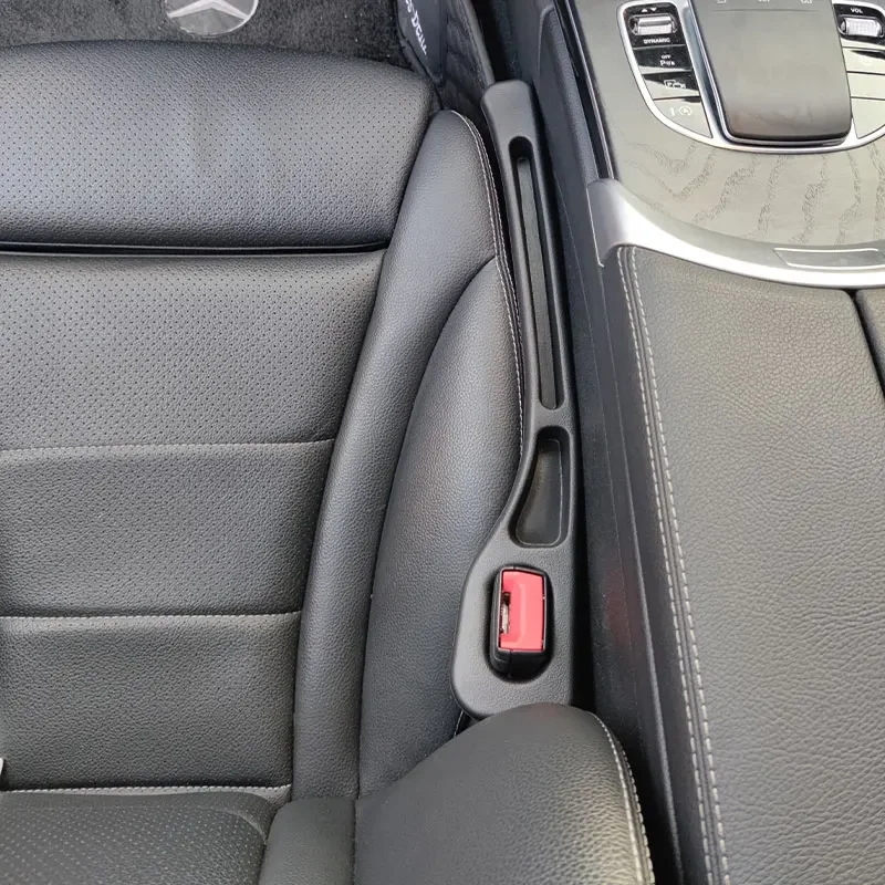 1 زوج العالمي مقعد السيارة الفجوة التوصيل قطاع الجانب التماس سيارة الفجوة حشو مانعة للتسرب مقعد الفجوة التخزين المنظم الديكور الداخلي