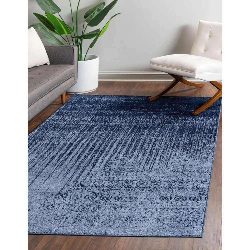 

5' x 8' Blue Medium Rug - Ideal for Bedrooms, Dining Rooms, Living Rooms