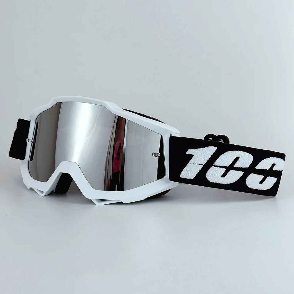 100 نظارات للدراجات النارية نظارات ركوب الدراجات في الهواء الطلق على الطرق الوعرة التزلج في الهواء الطلق الرياضة MX ATV الترابية دراجة سباق موتوكروس