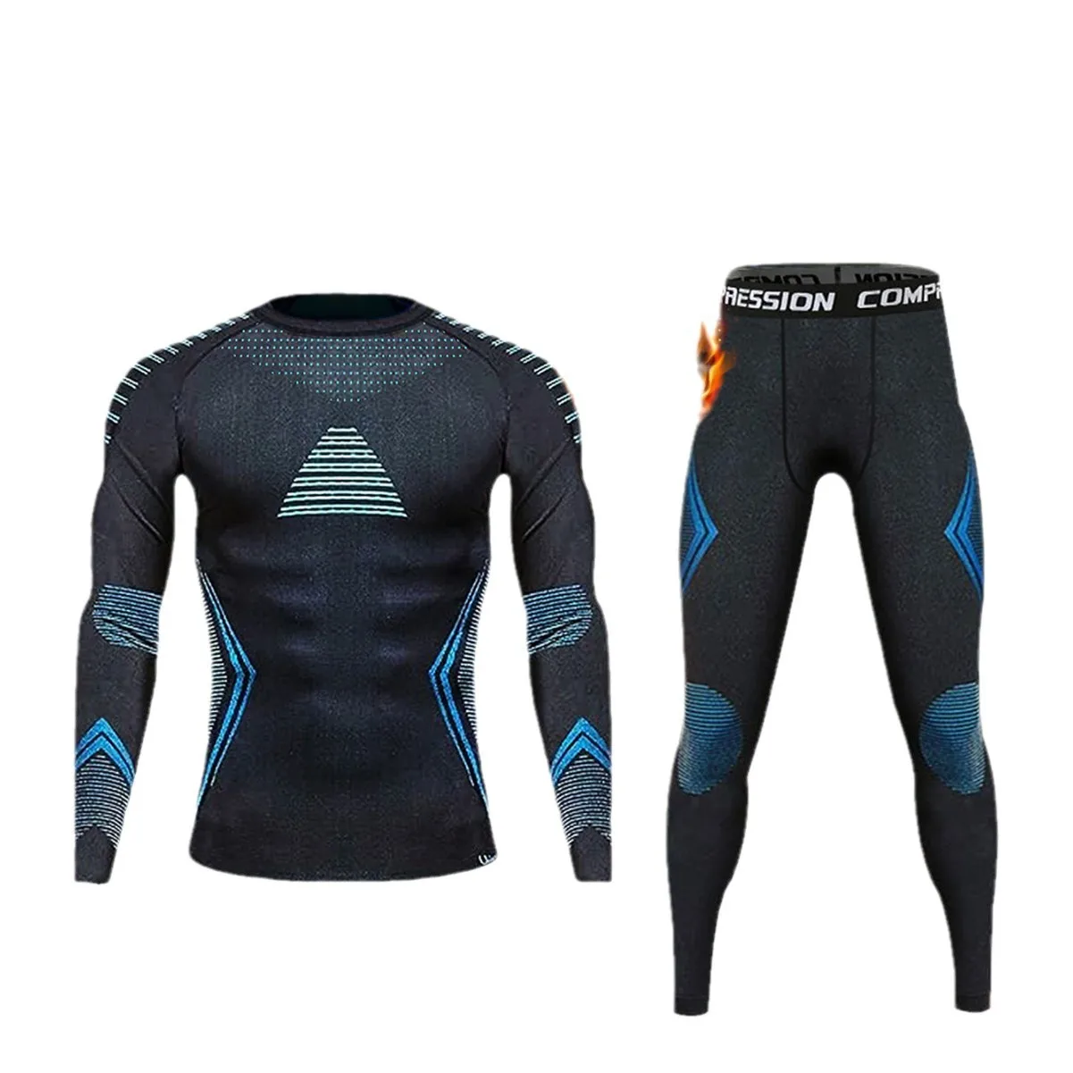 Ski Quick-Drying Clothes Men's Sweat-Wicking Quick-Drying Clothes Women's Autumn and Winter Outdoor Sports Ropa Para Mujer