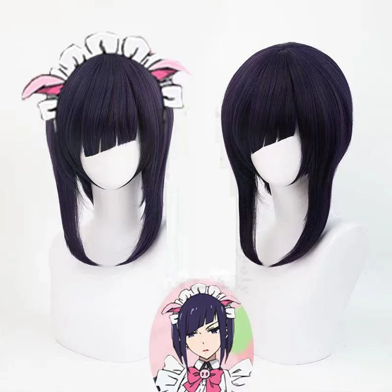 Anime Akiba Maid War Cosplay Costume parrucca waira Nagomi/Mannen Ranko cameriera vestito copricapo Ton Tokoton Yumechi Shiipon