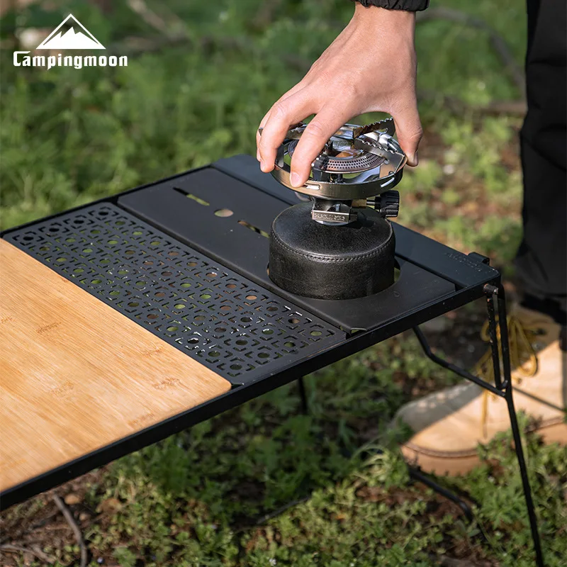 

Портативная японская походная плита CAMPINGMOON JP-12 для пикника, полукомплектная доска IGT, комбинированная мобильная кухонная столешница