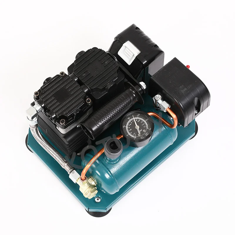 Compresor de Aire Portátil de 1.5L Compatible con Baterías Makita, Bomba de Aire Inalámbrica sin Escobillas (Sin Batería)