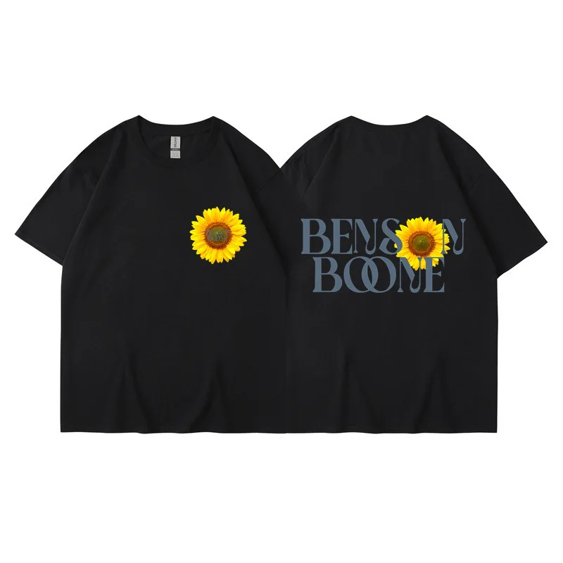 BENSON BOONE Print T-shirt Children and Adults Short Sleeve Summer Casual T-shirt Round Unisex Tops