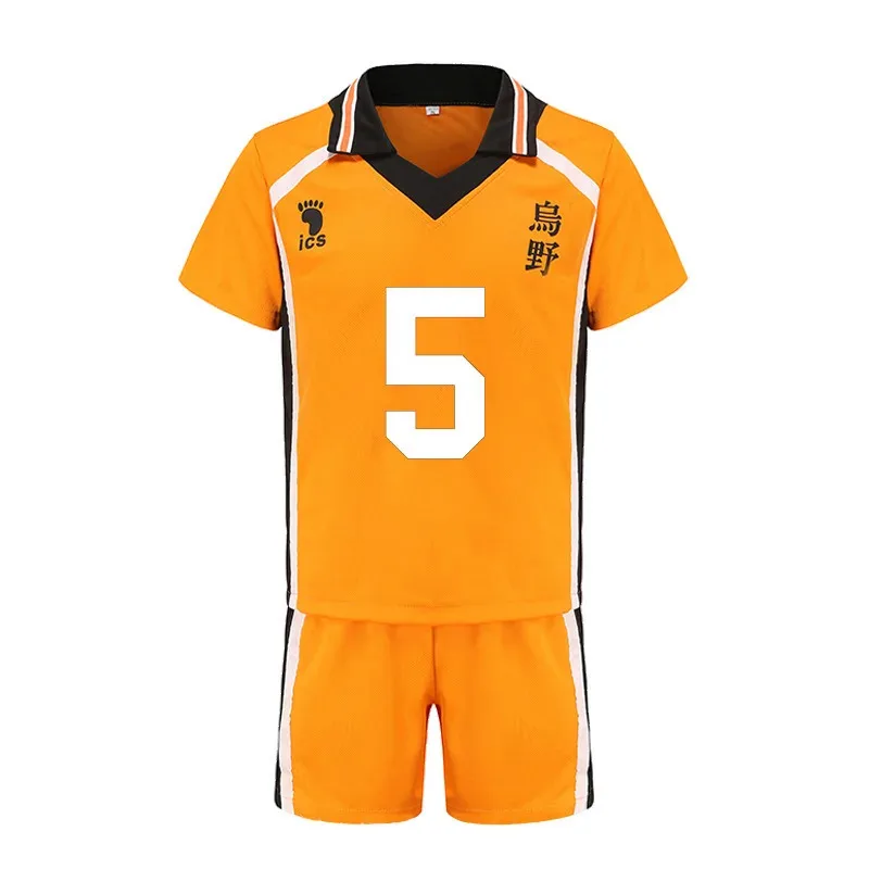 Anime Haikyuu!! Karasuno Yu Nishinoya disfraces Cosplay Noya San camiseta de voleibol Hinata Shoyo ropa deportiva Haikyuu camisas