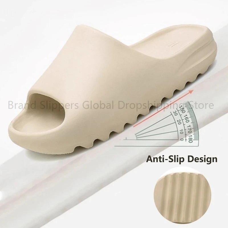 2024 Summer Sandals Sneaker Slippers For Women Men Thick Bottom Platform Slides Soft EVA Unisex luxury Sandals Casual Beach Shoe