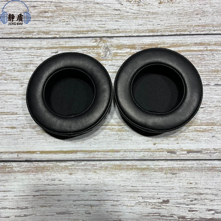 หนัง Sheepskin 70 80มม.85มม.90มม.95-110มม.โฟมจำรูปแผ่นรองหูฟังสำหรับหูฟังฟองน้ำหุ้มสูงคุณภาพ11.7