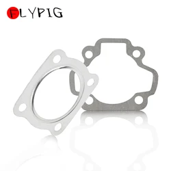 Motorcycle Engine Cylinder Head  & Base Gasket Set for Yamaha PW50 Big Bore PW60 60cc Dirt Bike