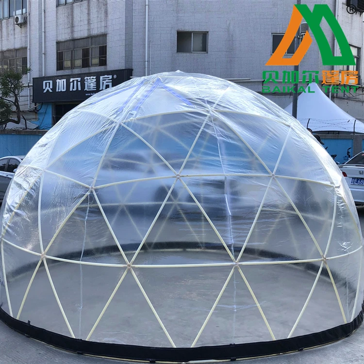 في الهواء الطلق خيمة قبة بلاستيكية في الهواء الطلق المظلة خيام التخييم للبيع