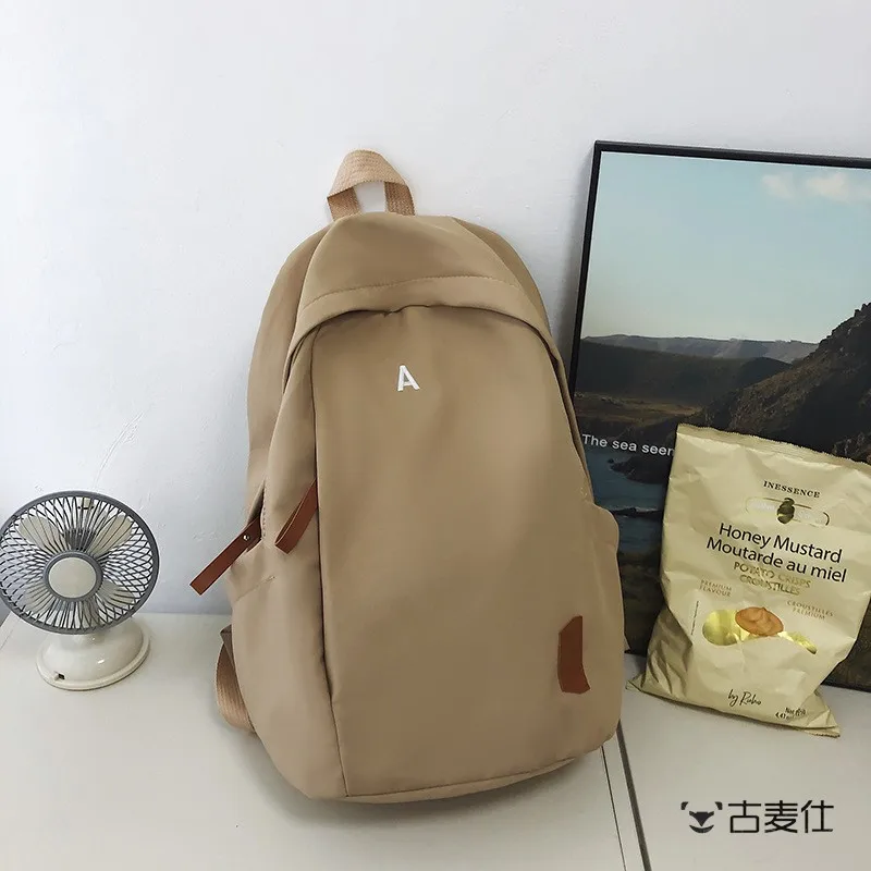 

Cool Large Capacity Backpack for Men And Women High School Students University Bag Fashionable Korean Version Dual Shoulder Bag