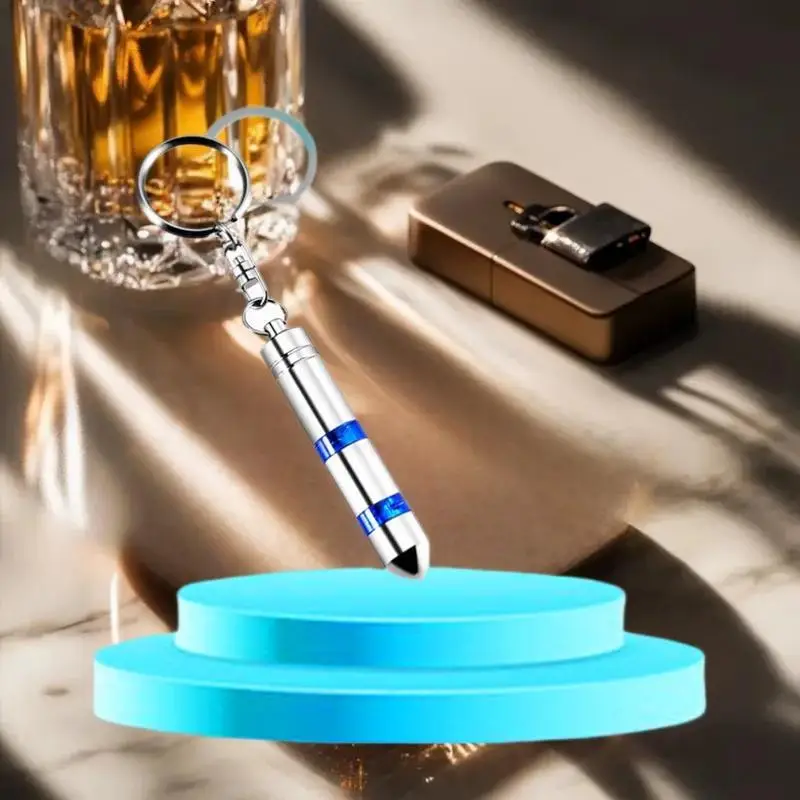 Anti-Static Device for Cars, Keychain-Style Electrostatic Discharger, Static Rod, Portable Car Necessity