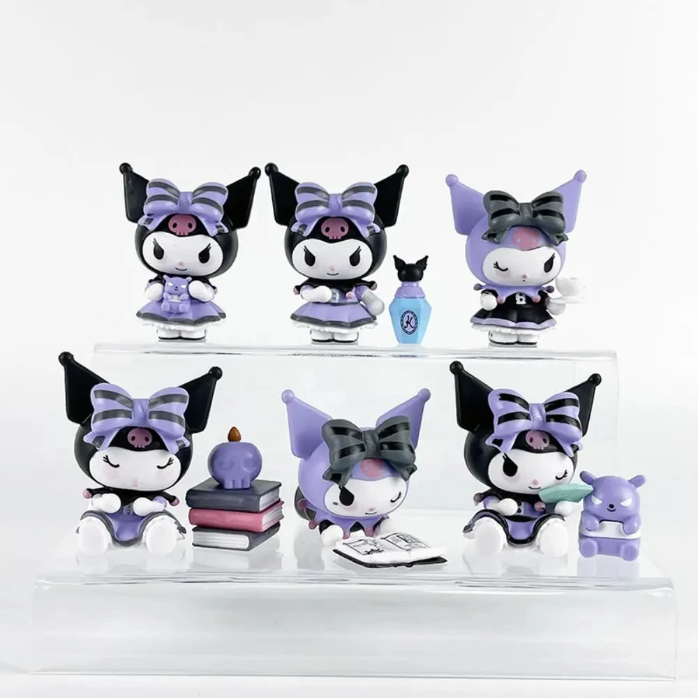 Sanrio Blind Box Cartoon Kuromi Puppe Glücksbringer Anime-Serie Actionfigur Modellpuppe Kinderspielzeug Schreibtisch-Deko Geburtstagsgeschenk – Detail 12