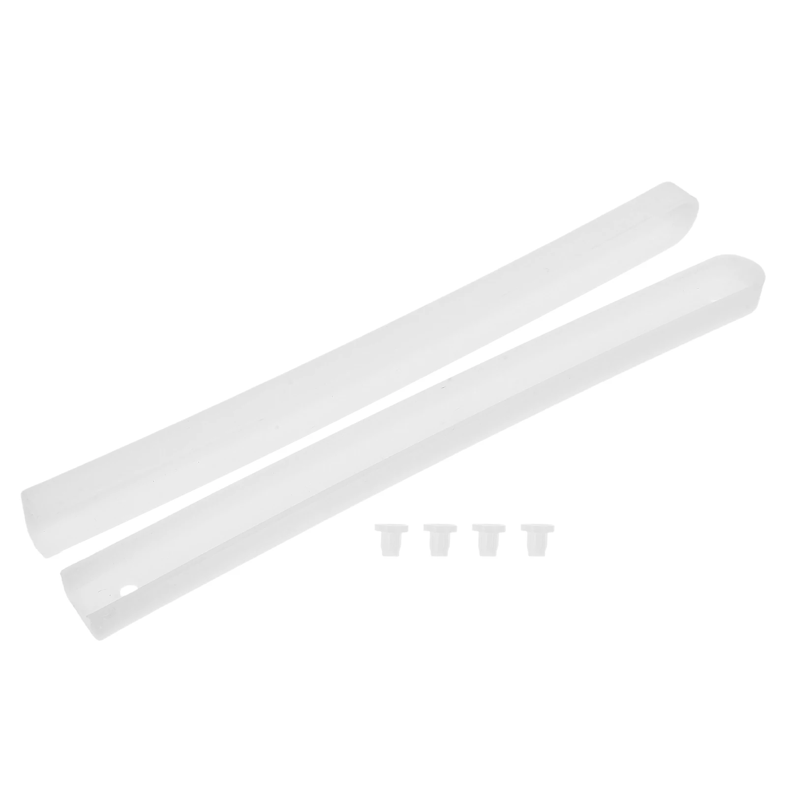 

Drawer Slides Replacement Parts Cabinet Guides White Protector Tack-in Glides