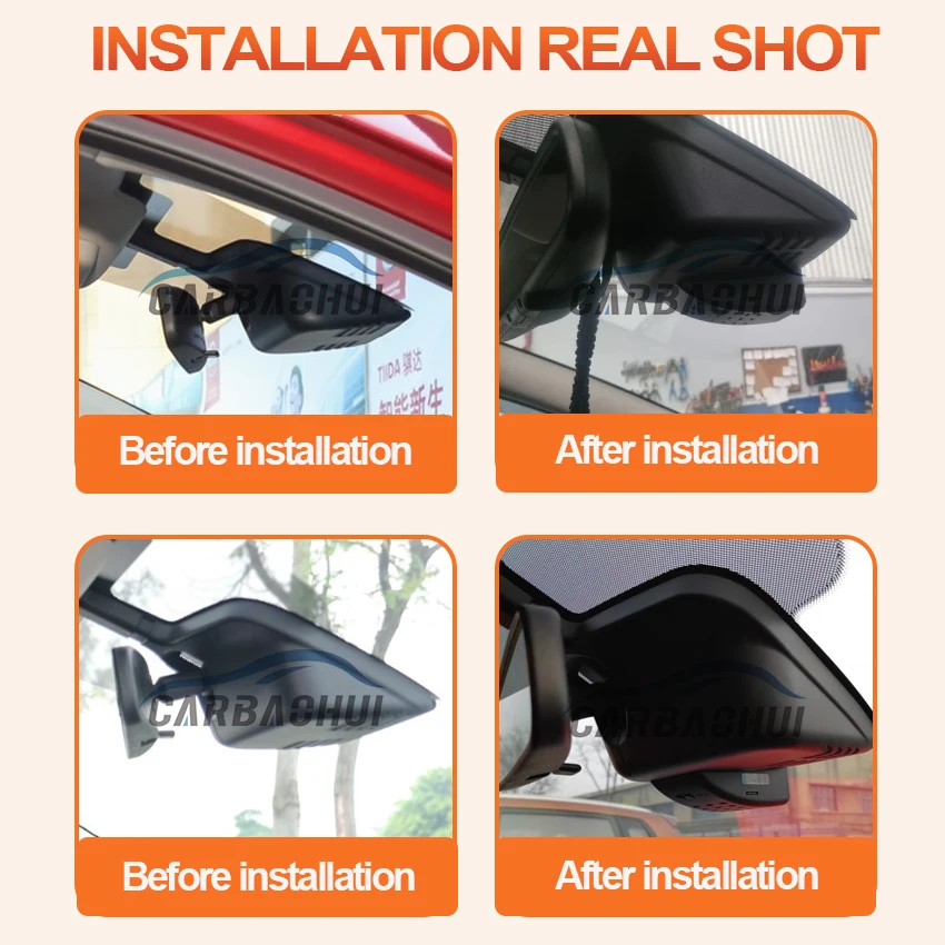 التوصيل والتشغيل حلقة تسجيل UHD للرؤية الليلية 4K داش كام سيارة DVR كاميرا لنيسان قاشقاي j10 j11 j12 2015 2016 2017 2018 2019 #6