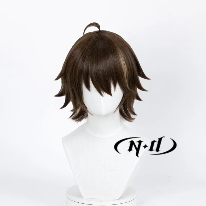 ND Shu Ouma Cosplay Wigs Hairpiece Guilty Crown Anime Cosplay Hair Wigs for Comic Con Coser Costume Theme Party Heat Resistant