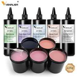 VENALISA-セルフレベリングジェル,強化,カモフラージュ,エクステンション,大容量詰め替えパッケージ,30ml, 225ml