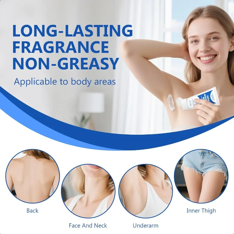 얼굴 발한 억제제 이마 얼굴 두피 뺨을위한 얼굴 땀 차단제 오일 감소 땀 감소 남성 여성에게 적합 60ml