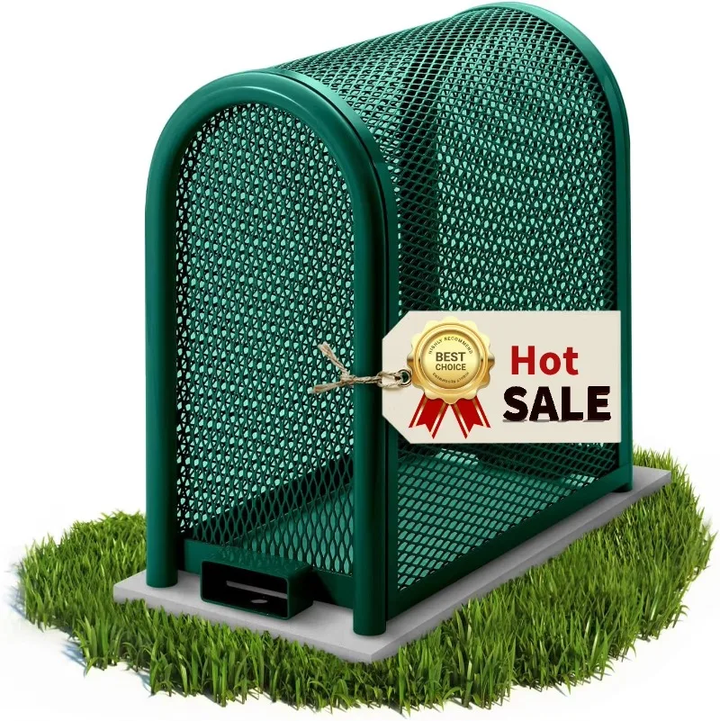 Expanded metal steel protective anti-backflow anti-theft safety cage External safety cage