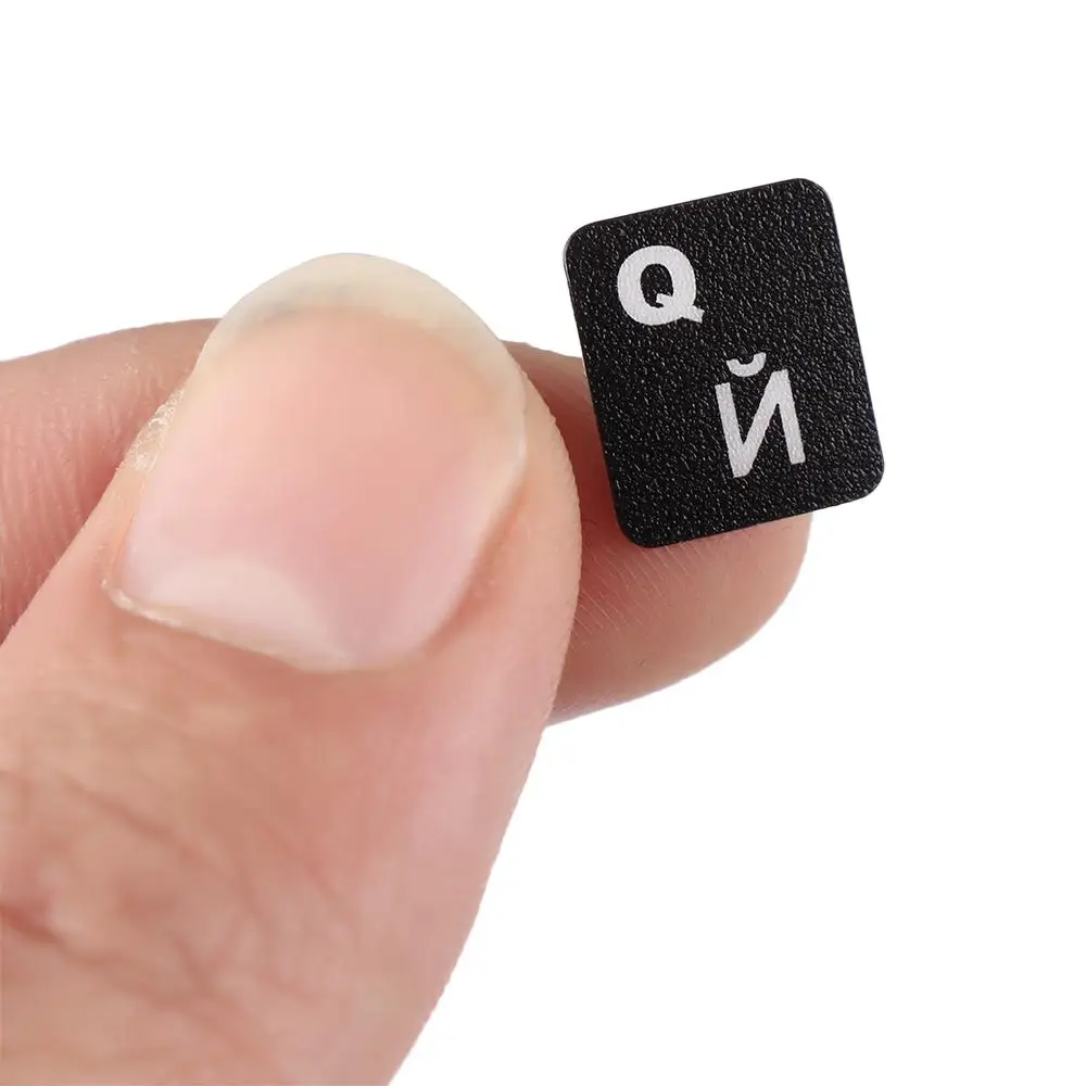 Laptop Keyboard Arabic Deutsch Spanish Russian Letter Keyboard Stickers Alphabet Layout