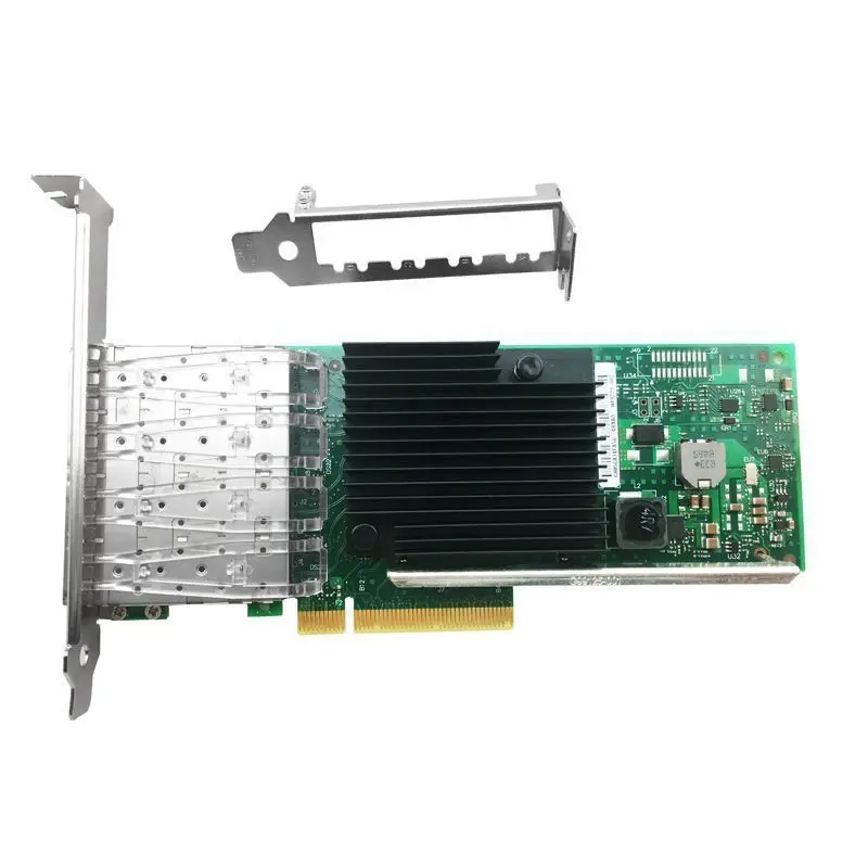 

Новая 4-портовая сетевая карта Ethernet X710-DA4 10 Гбит/с SFP+ PCIe 3.0 x8 10 Гбит/с