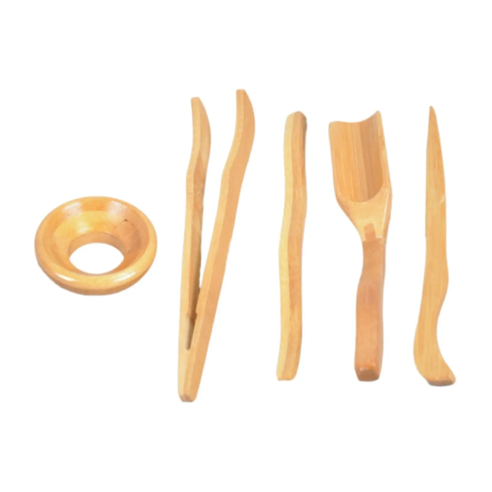 5x инструменты для чайной церемонии, набор чайных инструментов, портативные чайные сервизы кунг-фу, аксессуары