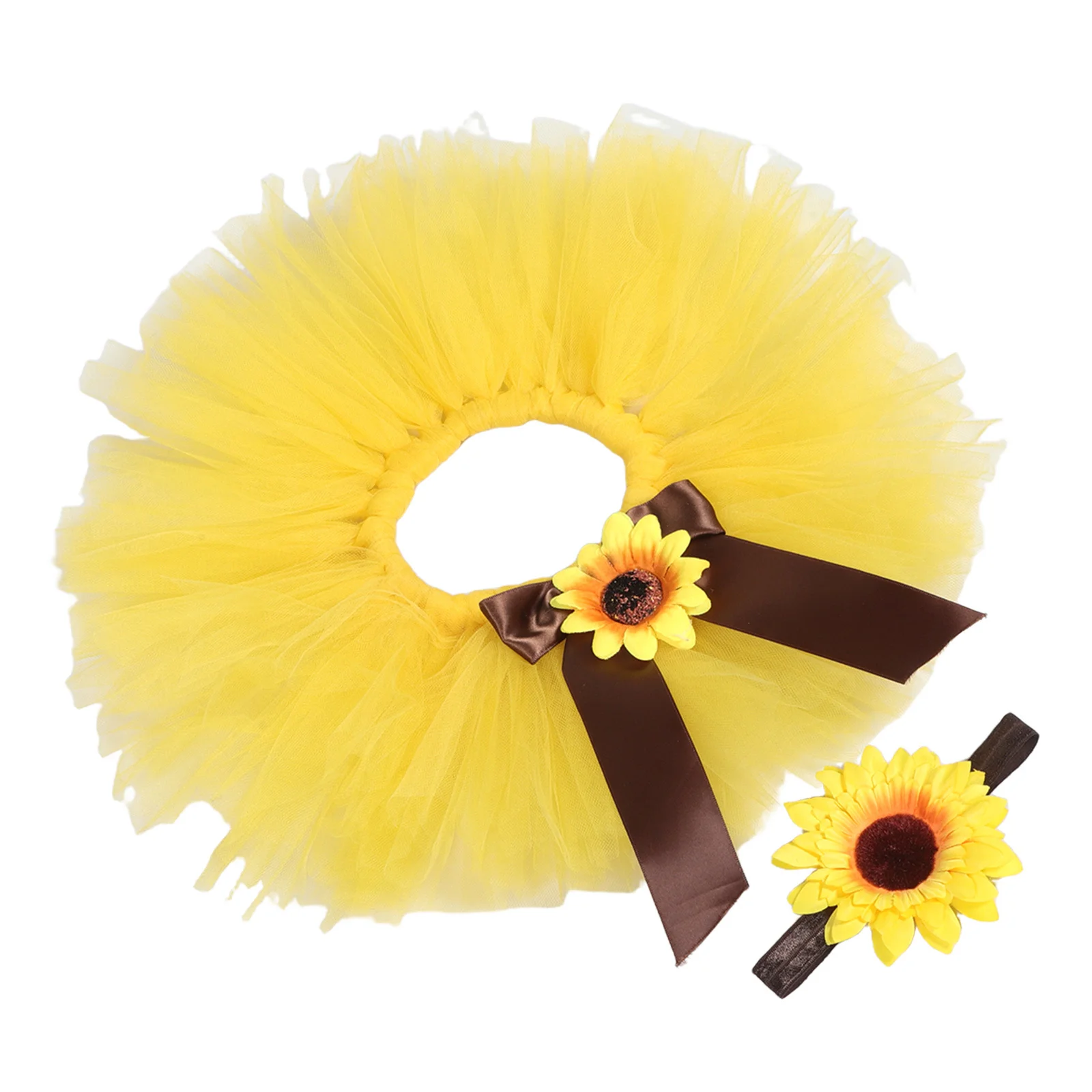 

1Set Newborn Baby Girl Photography Outfit Tutu Dress Headband Comfortable Material Outfit for Baby Infant Girl Outfits