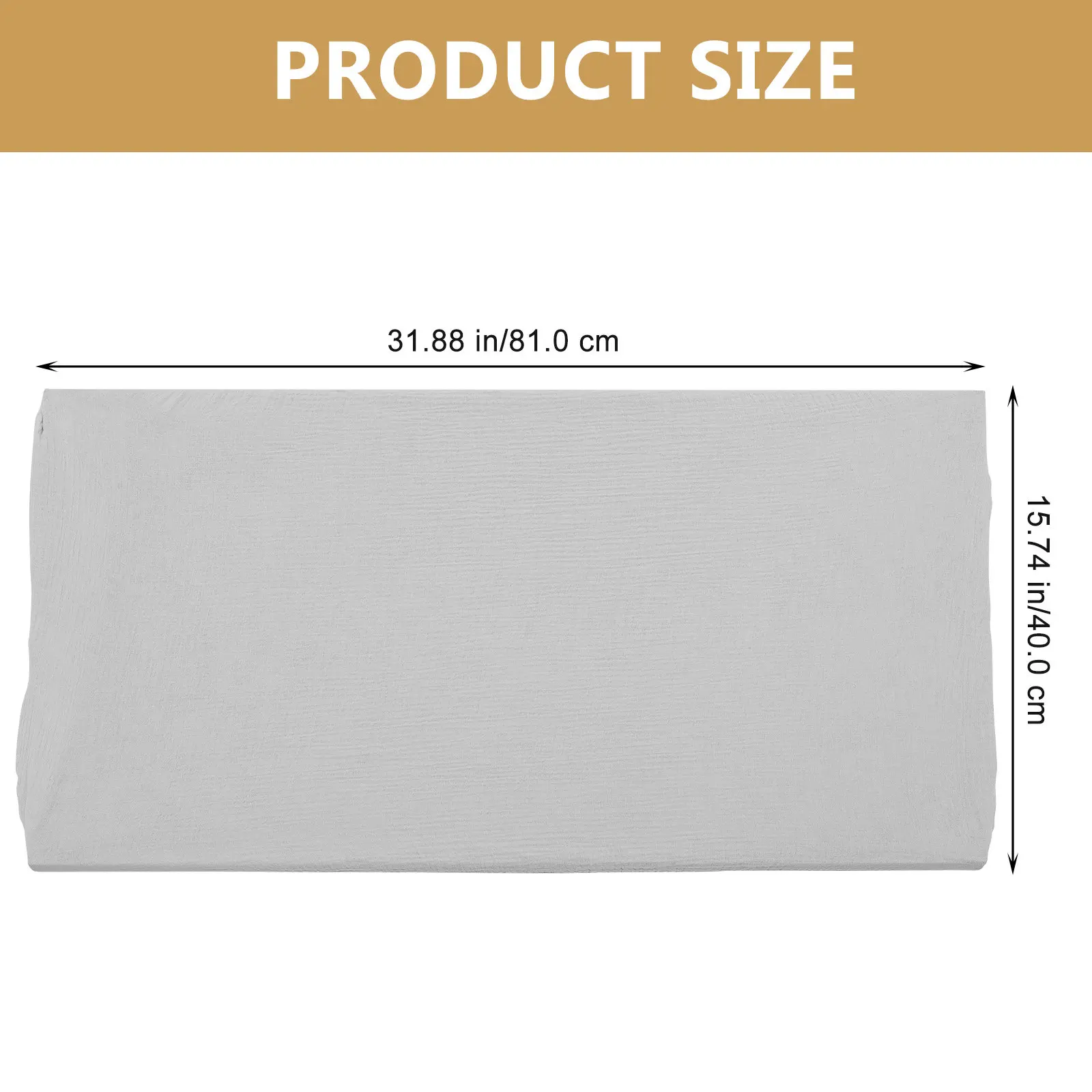 Detachable Washable Changing Pad Cover Cotton Yarn Diaper Changing Table Pad Cover Safe Non-Slip Soft Breathable