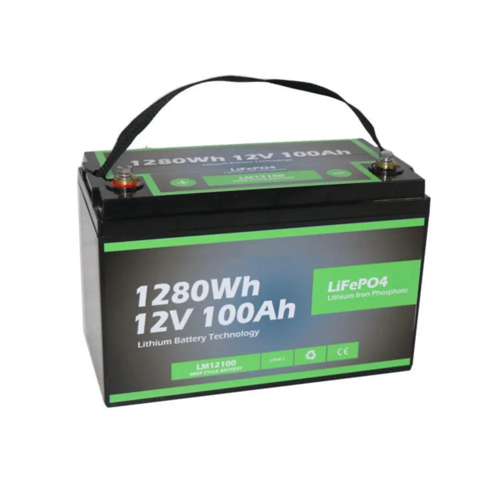 12V100AhLithium iron phosphate battery RV solar photovoltaic power generation energy storage lithium battery pack