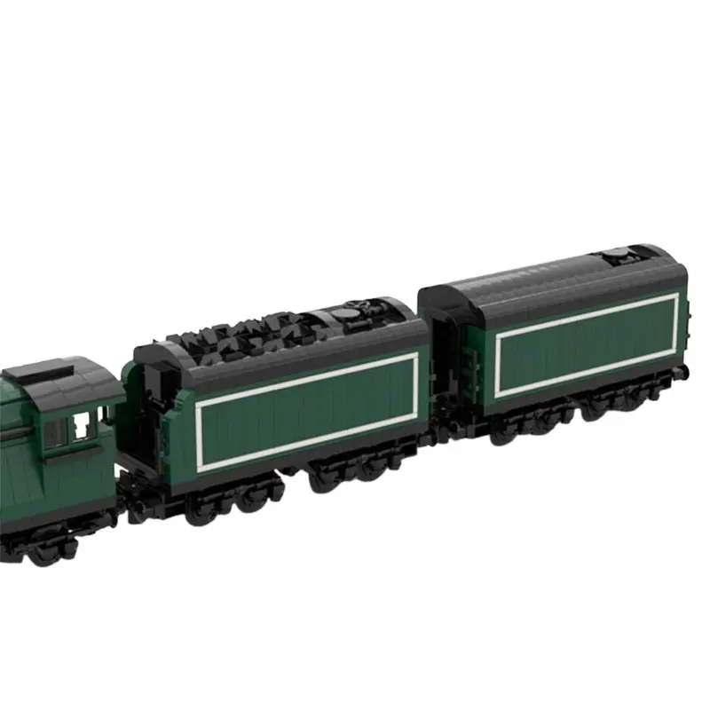 MOC-99054 Treinserie Flying Scotsman - LNER Klasse A3 (8w) bouwstenen, doe-het-zelf-model, stenen monteren, speelgoed verjaardagscadeau