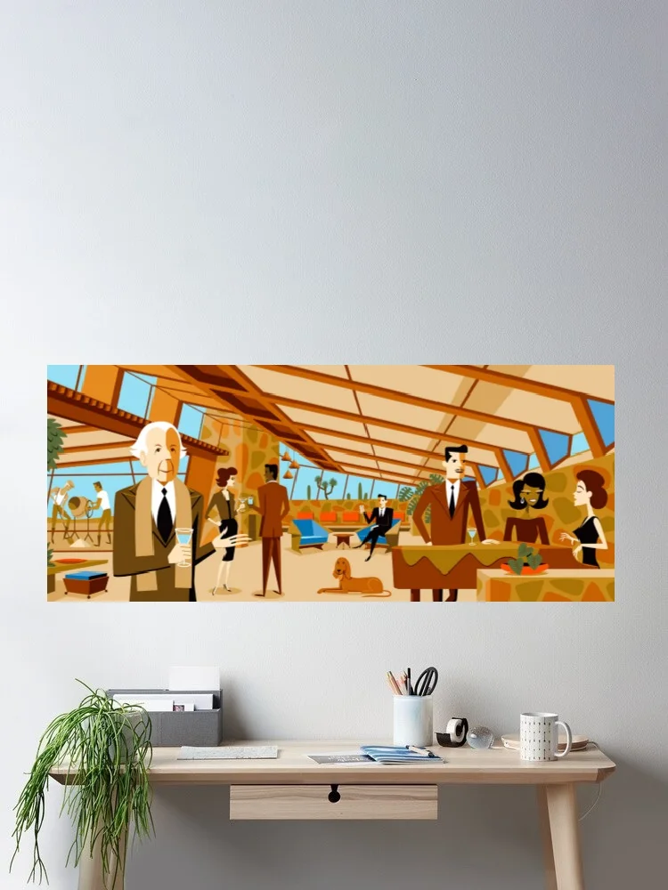 Josh Shag The Harmonic Perspective Canvas POSTER ,Home Decor Wall art painting