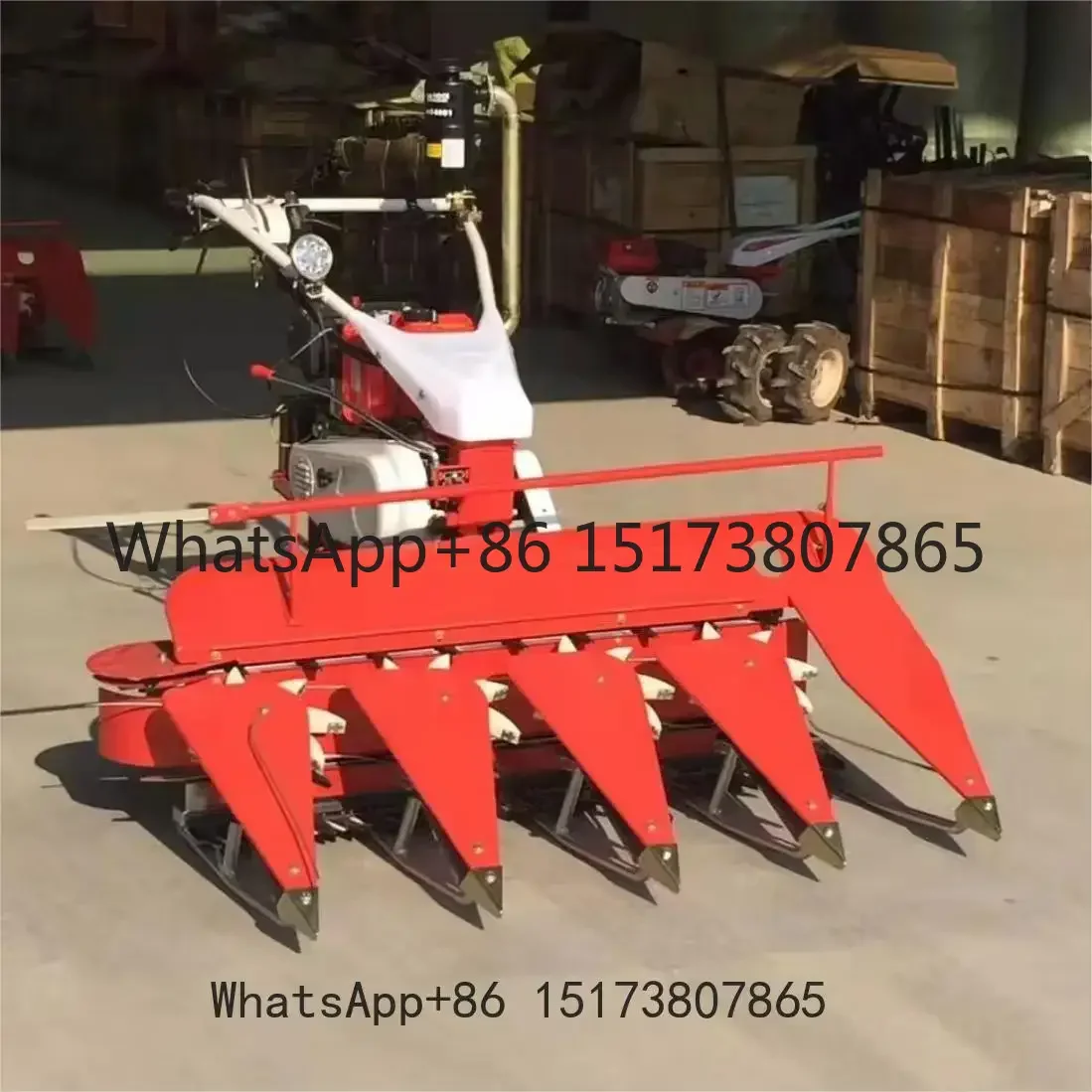 

China Factory Rice Reaper Harvester Machine Mini Harvesting Machine