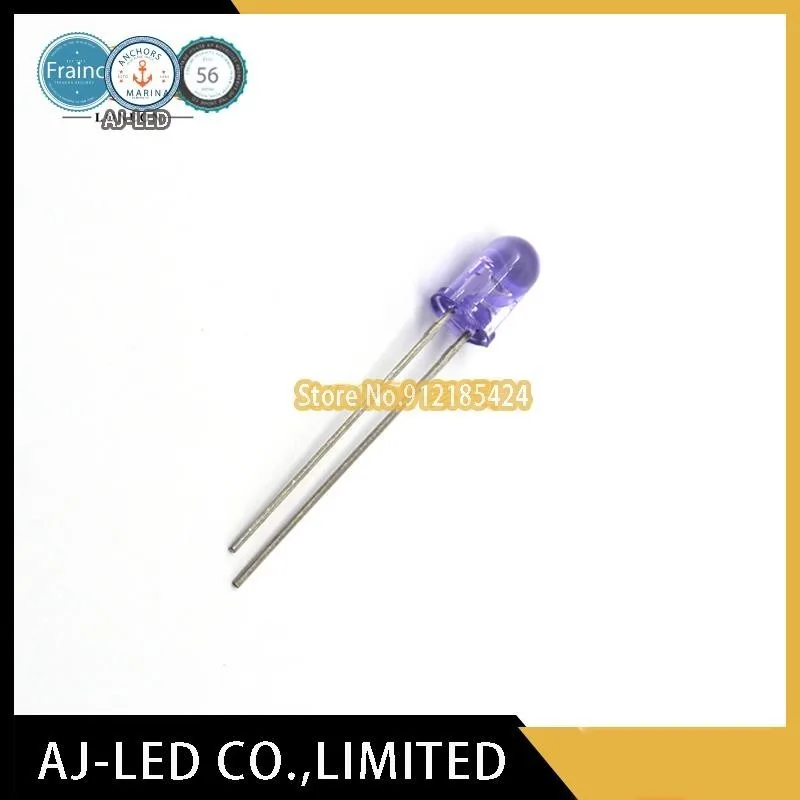 10pcs/lot SFH485-2 Infrared emission light-emitting diode 5mm wavelength 880nm angle ±20° purple OSRAM