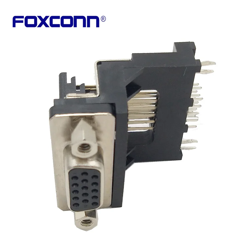 Foxconn DV11261-64W9-4F D-SUB-15P مصفوفات VGA للكمبيوتر الحلزوني المرتفعة