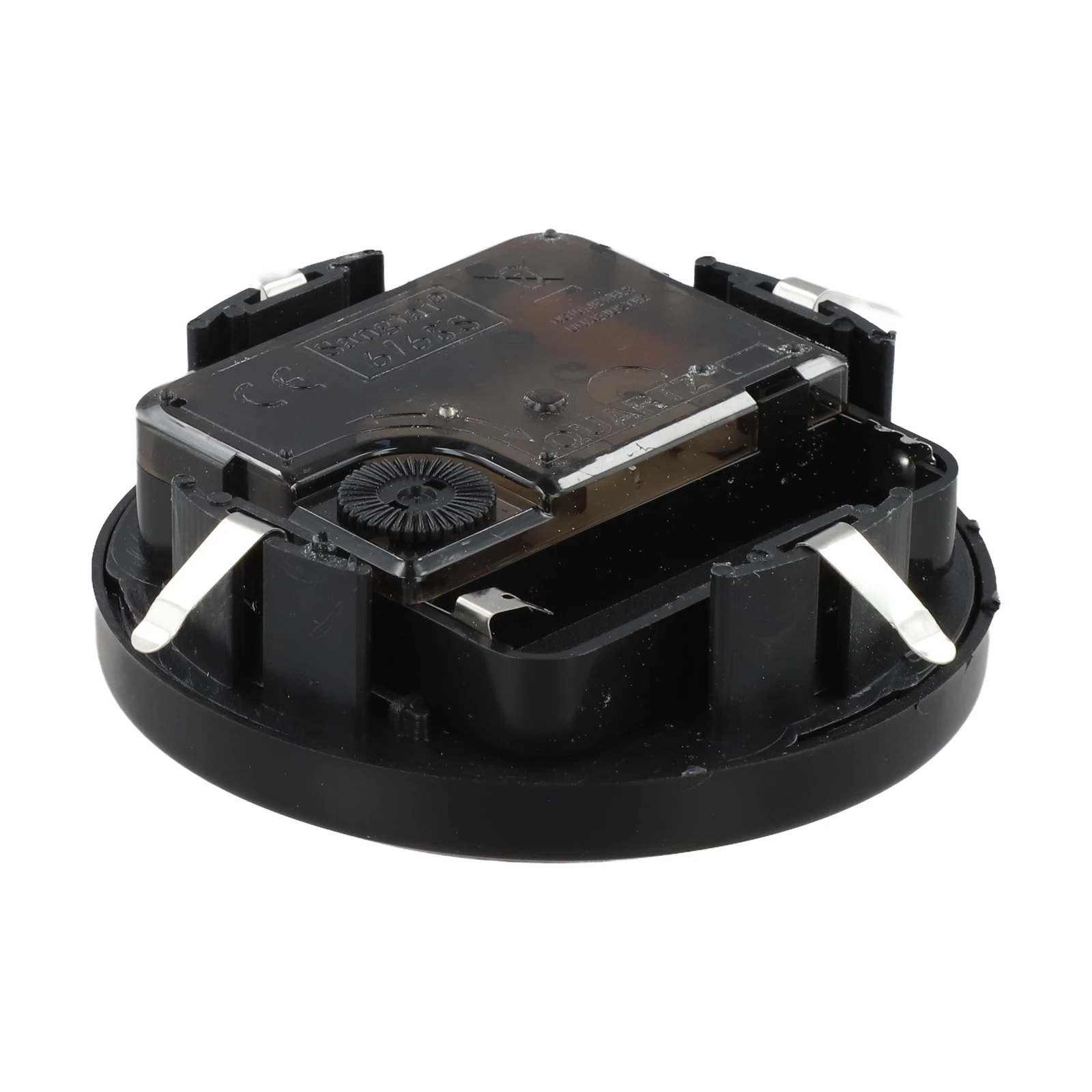 Quartz Clock Insert with 80mm Outer Diameter for DIY Clock Assembly Roman Numeral Design Accurate Timekeeping Mechanism