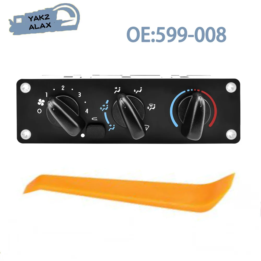

AC Air Condition Climate Control Switch for Freightliner M2 2002-2019 2020 2021 Heavy Duty Climate Control Module 599-008 599008