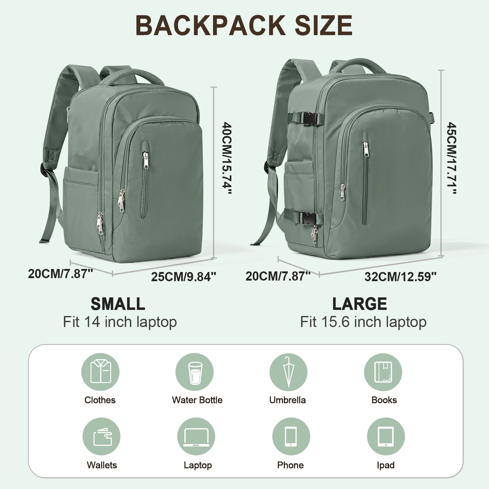 Travel Backpack for Men 40x20x25 Ryanair Bag Airplane 45x36x20 Easyjet Bussiness Laptop Backpack Women 30L Boarding Carry on Bag