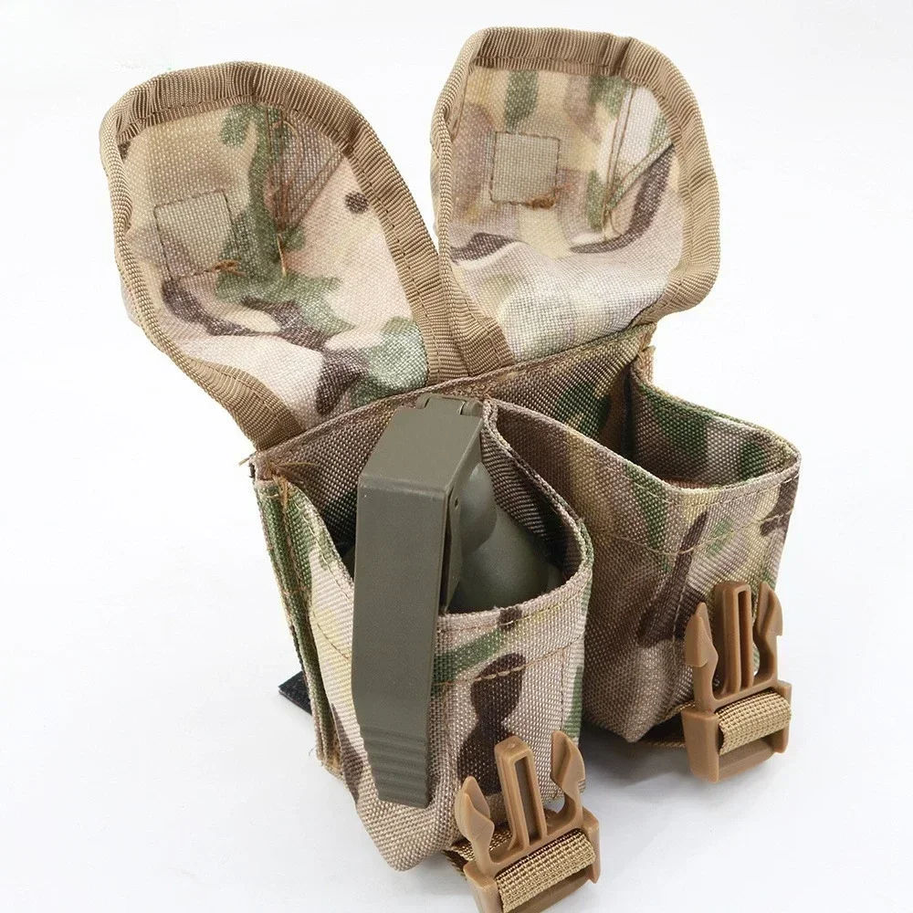 Tactical Pocket Outdoor Molle Grenade Pack Multifunction Accessory Pouch Tactical Hanging Bags Storage Bag Tool Pocket