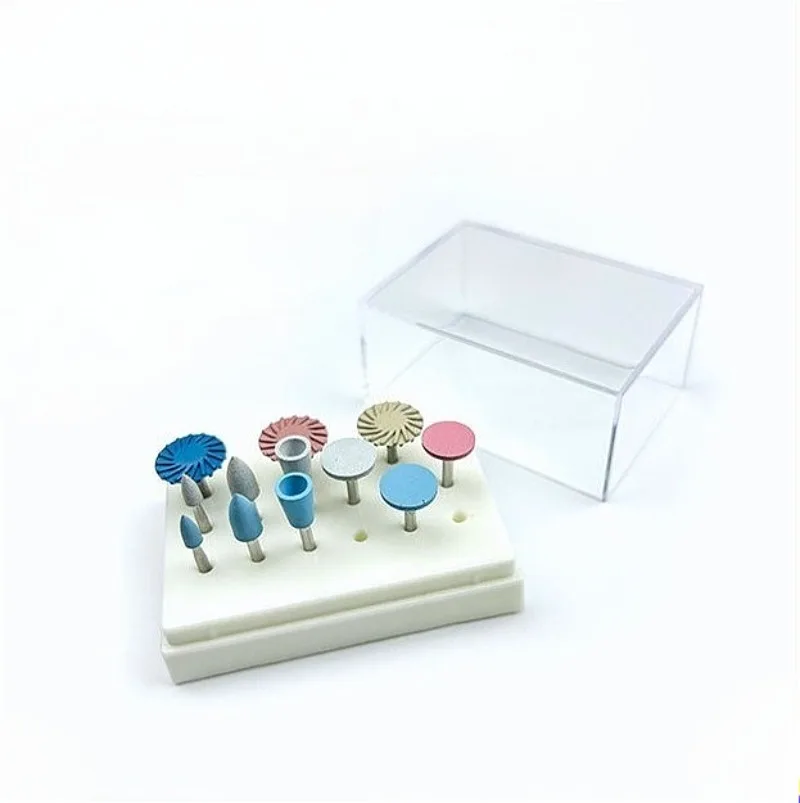 1 Box Ceramic Polishing Kit - Polishing Brush Set with Sanding Heads and Grinding Tools (Boxed)