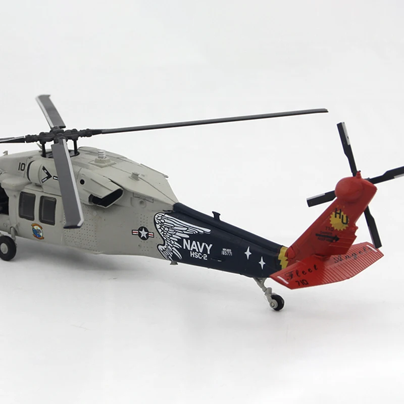 1:72 Scale US Land Airlines UH-60 Military Aircraft Model HSC-2 Fleet Angels Diecast Alloy Classics Toys Souvenir Gifts Display