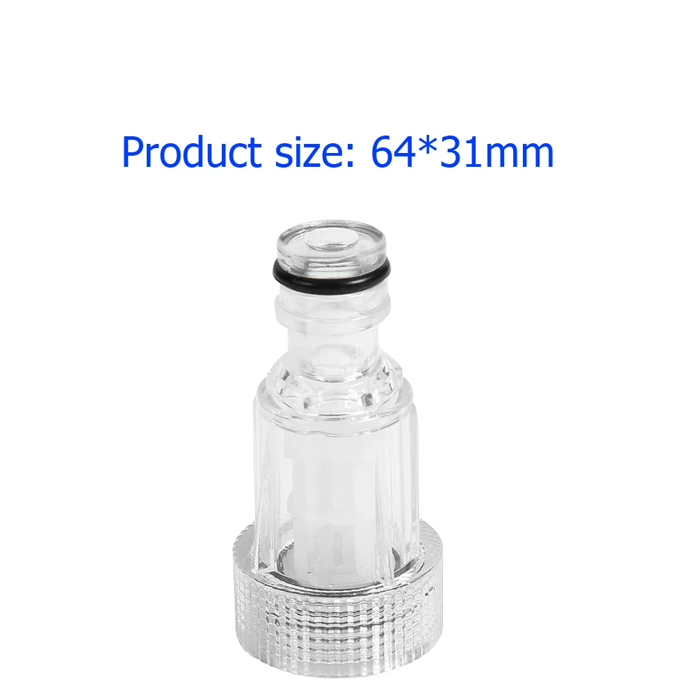 6-1PCS 175PSI High Pressure Washer Water Filter Connection Car Washing Machine Universal Nipple For Karcher K2-K7 Series Washer