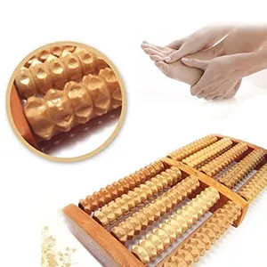 Byepain-Wood MassageMador Roll Foot, Reflexzonenmassage für Stress, Fitnessgesundheit, Massagegeräte, farbenfrohe Rollmassage, Schmerzlinderung 10 Hauptverkaufsreflexzonenmeldungen - №10