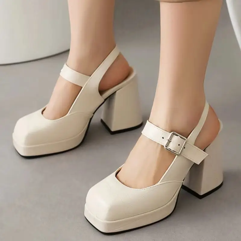 

Модные женские сандалии, летняя обувь, пикантные туфли-лодочки на высоком каблуке, телесная зеленая, черная обувь с закрытым носком, вечерние свадебные туфли для девочек