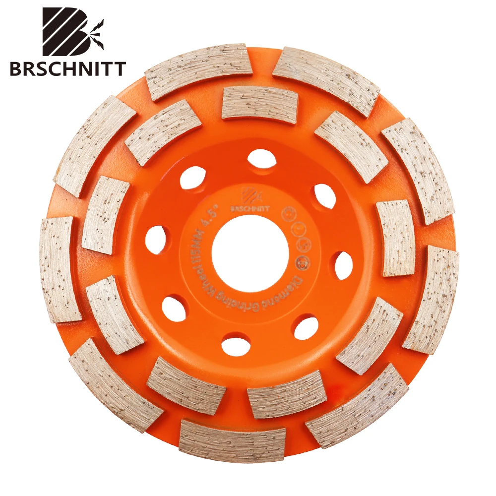 

BRSCHNITT 1pc Dia 115mm Diamond Grinding Wheel Stone Marble Paver Granite Concrete Polishing Disc Cup Wheel Abrasive Tools