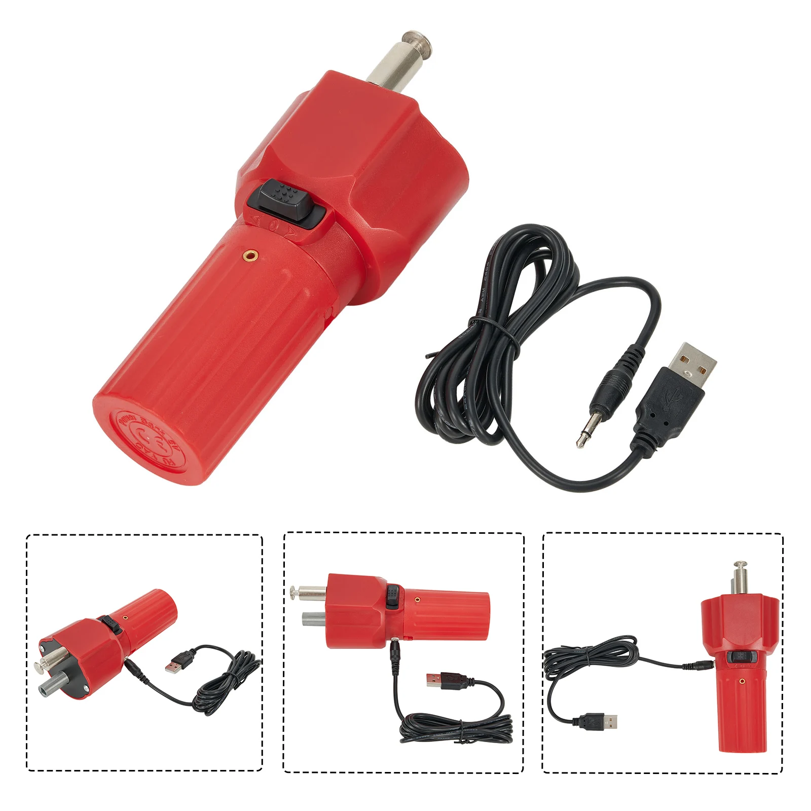5V Electric Grill Motor Skewer Rotisserie BBQ For For Rotator With USB Cable High Efficiency Low Noise For Outdoor Cooking Acces