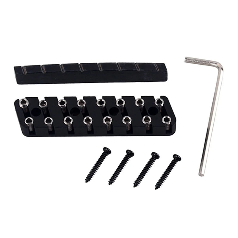 6/7/8 String Tremolo Lock System Locking Nut Accessories Lightweight Headless Guitar Bridge Portable Music Elements