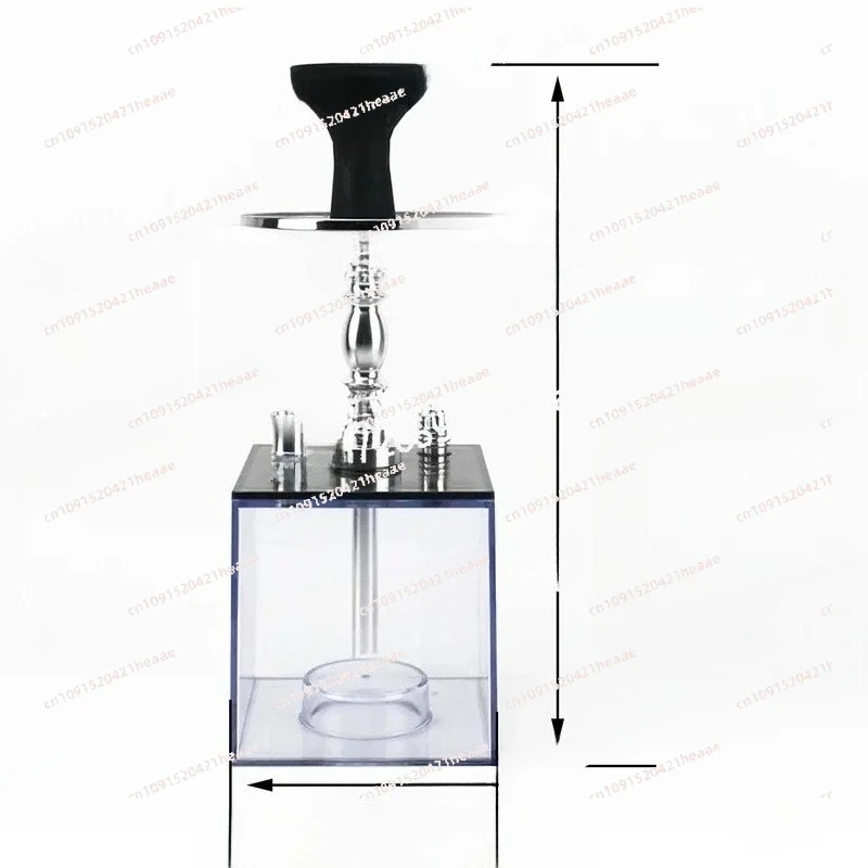 Suitable for a complete set of large smoke double tube smoking sets for smoking pipes and hookahs